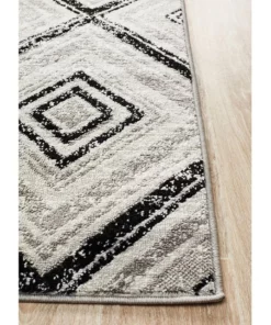 Rug Culture Sabrina Geo Diamonds Rug Grey Black 9 Rug Culture Sabrina Geo Diamonds Rug Grey Black -Home Decor Shop 782208640 3 720x928