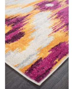 Rug Culture Dimensions Divinity Burst Aubergine Modern Rug -Home Decor Shop 782208820 3 720x928