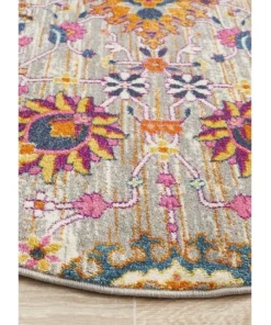 Rug Culture Babylon 210 Multi Round Rug -Home Decor Shop 782209630 4 720x928