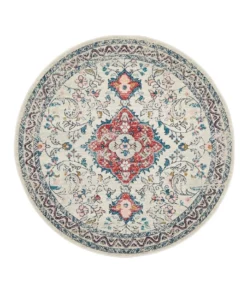 Rug Culture Avenue 705 Pastel Round Rug