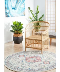 Rug Culture Avenue 705 Pastel Round Rug -Home Decor Shop 782210170 7 720x928