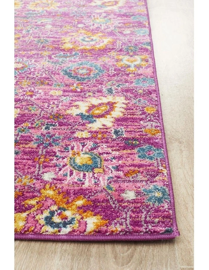 Rug Culture Babylon 210 Fuchsia Runner Rug 3 Rug Culture Babylon 210 Fuchsia Runner Rug - Image 3