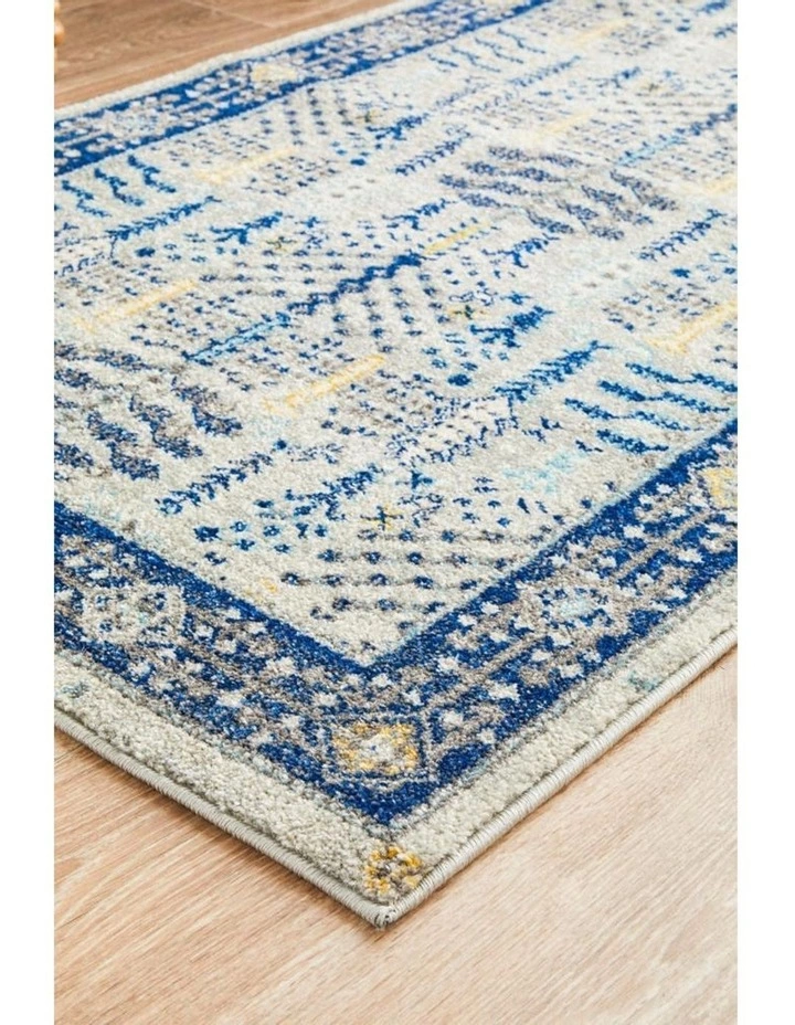 Rug Culture Century 988 Blue Runner Rug 2 Rug Culture Century 988 Blue Runner Rug - Image 2