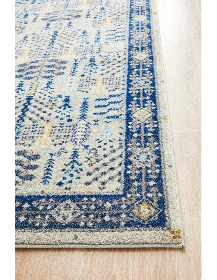 Rug Culture Century 988 Blue Runner Rug 3 Rug Culture Century 988 Blue Runner Rug - Image 3