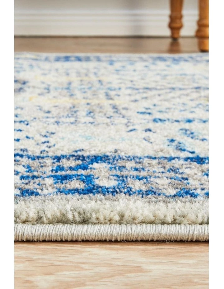 Rug Culture Century 988 Blue Runner Rug 4 Rug Culture Century 988 Blue Runner Rug - Image 4