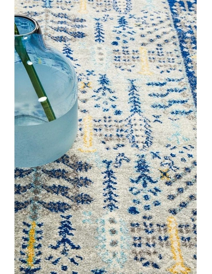 Rug Culture Century 988 Blue Runner Rug 5 Rug Culture Century 988 Blue Runner Rug - Image 5