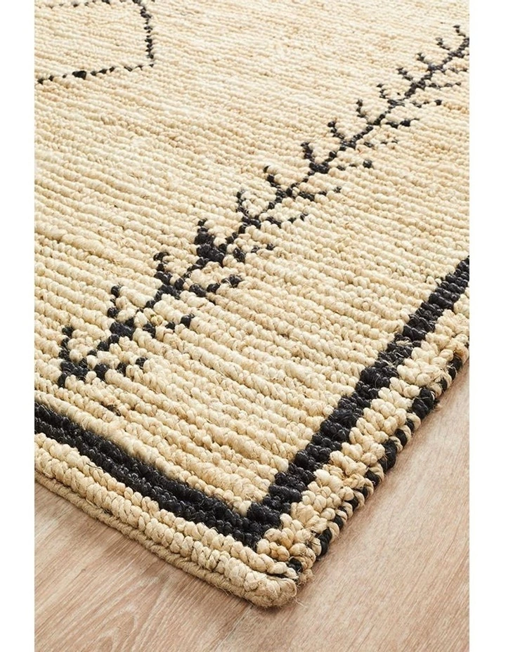 Rug Culture Kenya Tumu Hand Woven Tribal Jute Rug 2 Rug Culture Kenya Tumu Hand Woven Tribal Jute Rug - Image 2