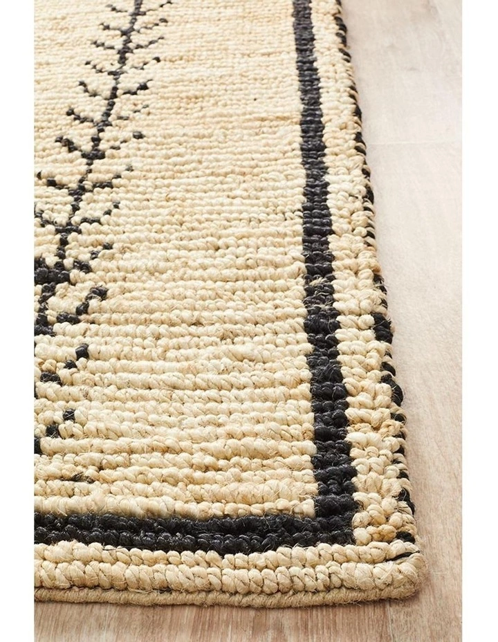 Rug Culture Kenya Tumu Hand Woven Tribal Jute Rug 3 Rug Culture Kenya Tumu Hand Woven Tribal Jute Rug - Image 3