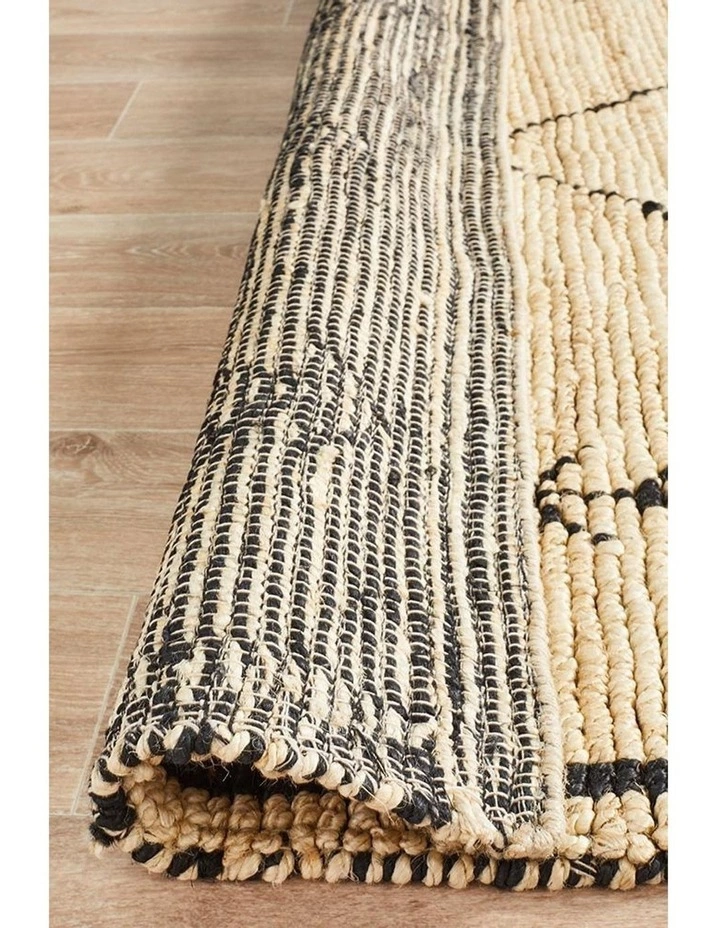 Rug Culture Kenya Tumu Hand Woven Tribal Jute Rug 6 Rug Culture Kenya Tumu Hand Woven Tribal Jute Rug - Image 6
