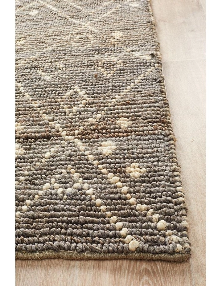 Rug Culture Kenya Misu Hand Woven Tribal Jute Rug 3 Rug Culture Kenya Misu Hand Woven Tribal Jute Rug - Image 3