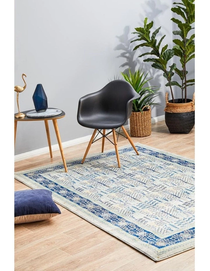 Rug Culture Century 988 Blue Rug 4 Rug Culture Century 988 Blue Rug - Image 4