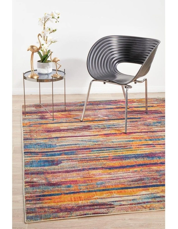 Rug Culture Dreamscape Strokes Modern Raspberry Rug 2 Rug Culture Dreamscape Strokes Modern Raspberry Rug - Image 2