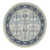 Rug Culture Century 988 Blue Round Rug