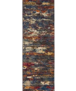 Rug Culture Dreamscape Splash Modern Midnight Rug