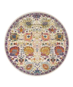 Rug Culture Babylon 206 Multi Round Rug