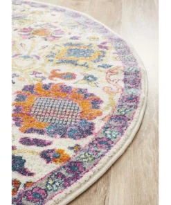 Rug Culture Babylon 206 Multi Round Rug -Home Decor Shop 782214580 3 720x928