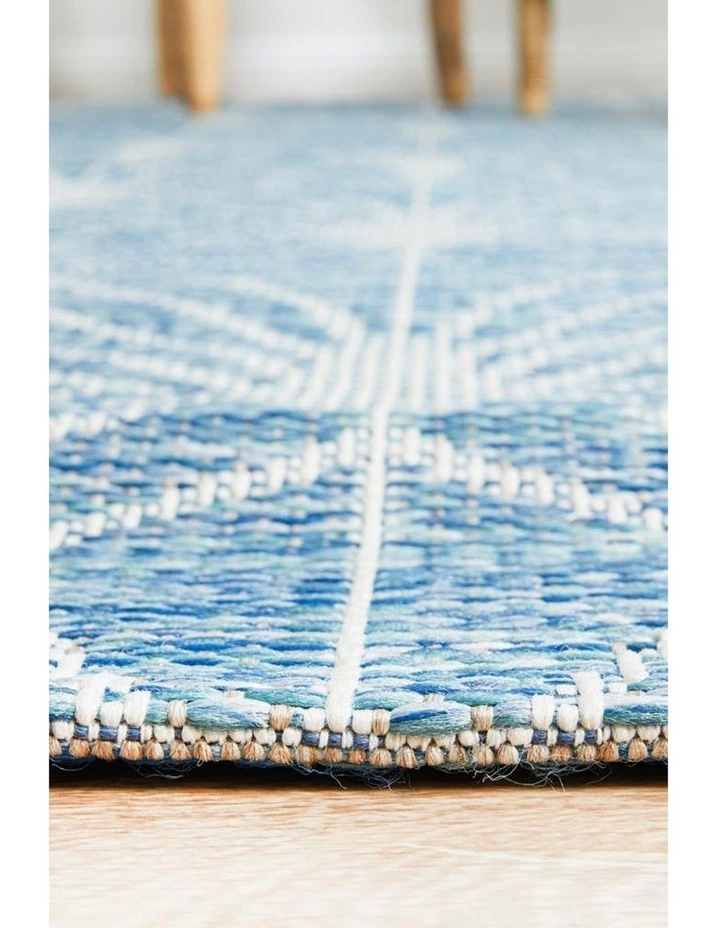 Rug Culture Terrace 5502 Blue 3 Rug Culture Terrace 5502 Blue - Image 3