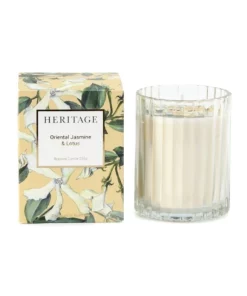 Heritage Oriental Jasmine & Lotus Scented Candle 108g