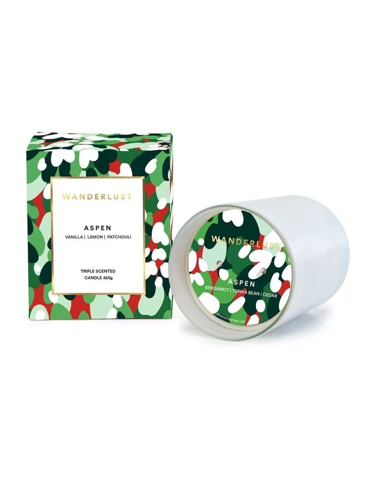 Salt&Pepper Wanderlust Aspen 425g Scented Candle 2 Salt&Pepper Wanderlust Aspen 425g Scented Candle - Image 2