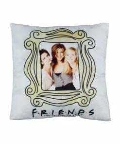 Friends Cushion Picture Frame Square Cushion White