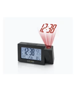 Explore Scientific RPW3008 Weather Projection Clock - Black