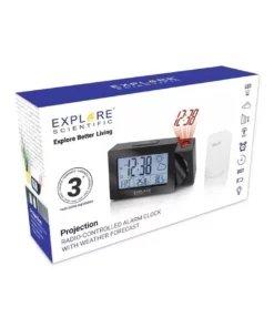 Explore Scientific RPW3008 Weather Projection Clock - Black 7 Explore Scientific RPW3008 Weather Projection Clock - Black -Home Decor Shop 789293350 4 720x928