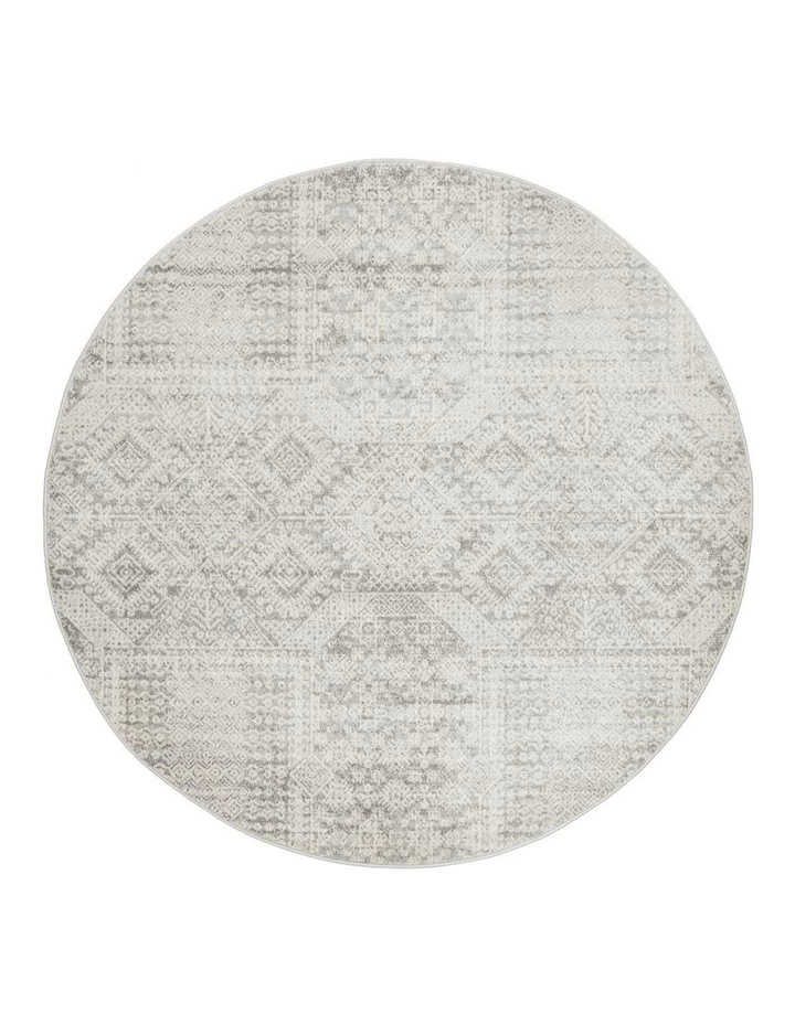 Rug Culture Mirage Zelda Silver Grey Round Rug 1 Rug Culture Mirage Zelda Silver Grey Round Rug