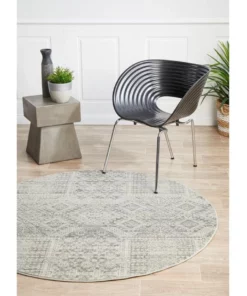 Rug Culture Mirage Zelda Silver Grey Round Rug 11 Rug Culture Mirage Zelda Silver Grey Round Rug -Home Decor Shop 790147900 5 720x928
