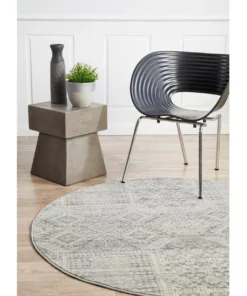 Rug Culture Mirage Zelda Silver Grey Round Rug 12 Rug Culture Mirage Zelda Silver Grey Round Rug -Home Decor Shop 790147900 6 720x928
