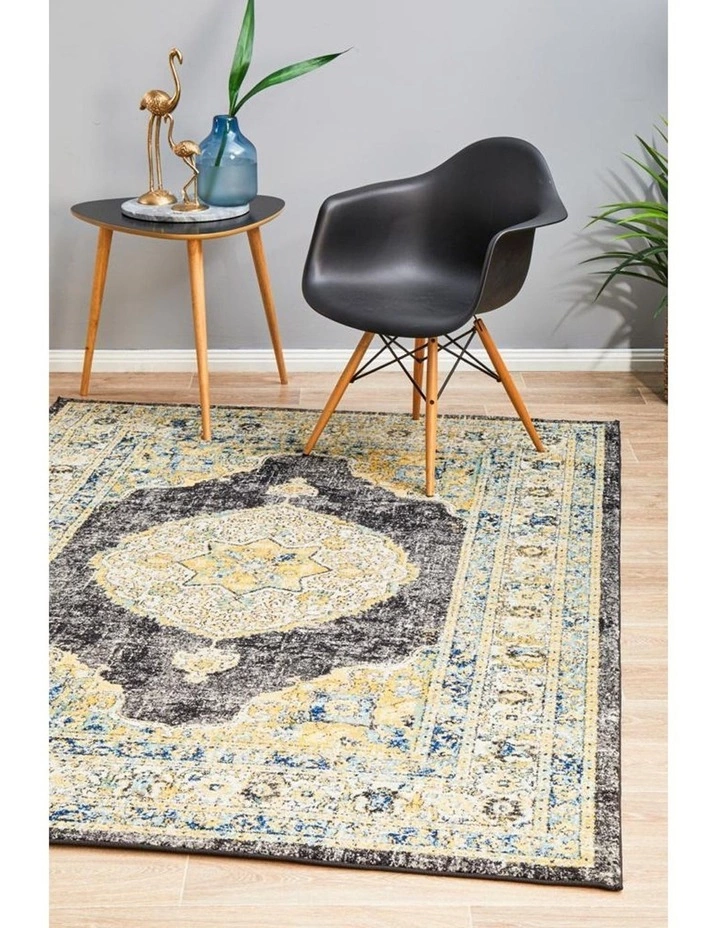 Rug Culture Century 955 Charcoal Rug 2 Rug Culture Century 955 Charcoal Rug - Image 2
