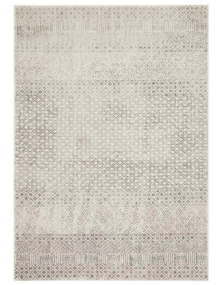 Rug Culture Evoke Diamond Grey Transitional Rug 5 Rug Culture Evoke Diamond Grey Transitional Rug - Image 5