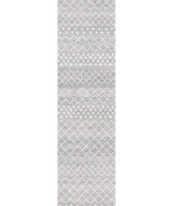 Rug Culture Oasis Selma Silver Tribal Rug