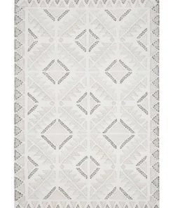 Rug Culture Vidya Rug white Peach