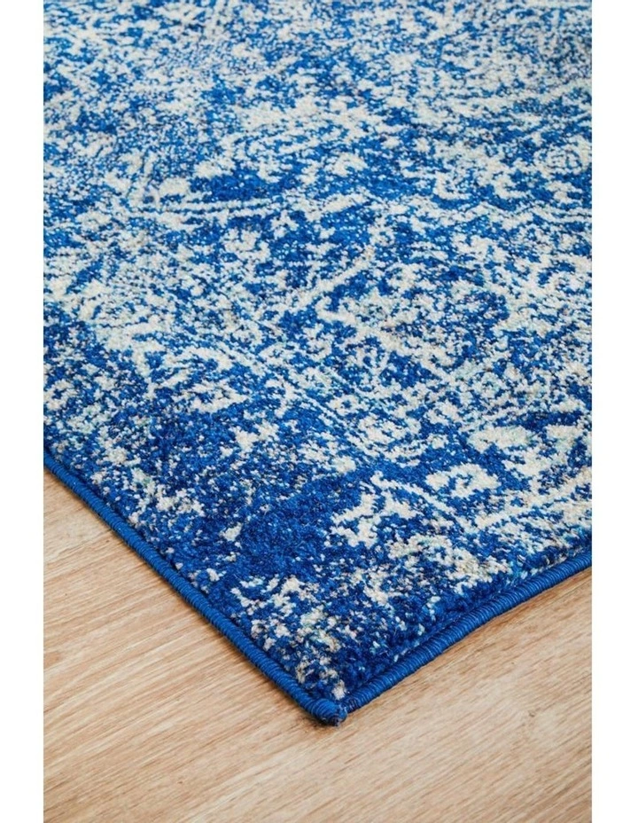 Rug Culture Evoke Contrast Navy Transitional Runner Rug 2 Rug Culture Evoke Contrast Navy Transitional Runner Rug - Image 2