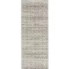 Rug Culture Evoke Remy Silver Transitional Runner Rug