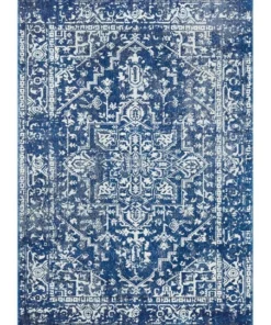 Rug Culture Evoke Contrast Navy Transitional Rug -Home Decor Shop 790152670 5 720x928