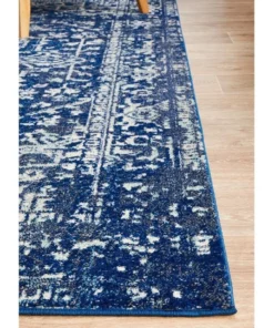 Rug Culture Evoke Contrast Navy Transitional Rug -Home Decor Shop 790152670 7 720x928