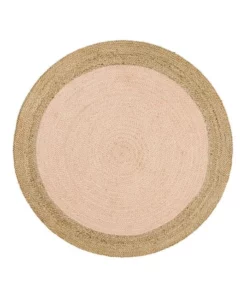 Rug Culture Atrium Polo Round Pink