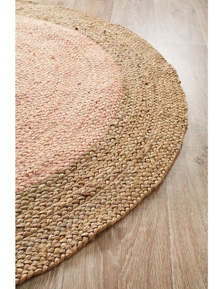 Rug Culture Atrium Polo Round Pink 3 Rug Culture Atrium Polo Round Pink - Image 3