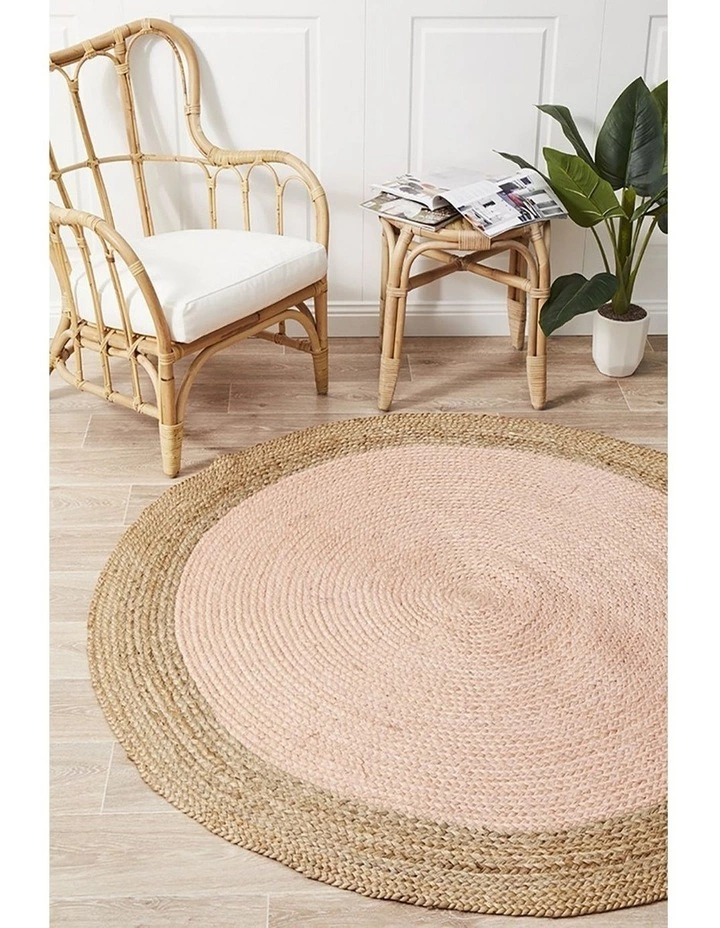 Rug Culture Atrium Polo Round Pink 6 Rug Culture Atrium Polo Round Pink - Image 6