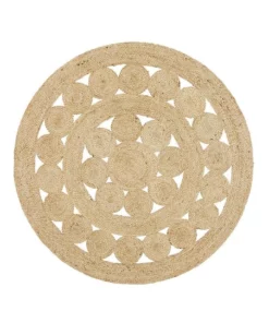 Rug Culture Atrium Polo Round Natural