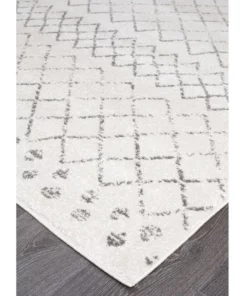Rug Culture Oasis Selma White Grey Tribal Rug -Home Decor Shop 790154920 3 720x928