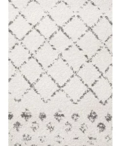 Rug Culture Oasis Selma White Grey Tribal Rug -Home Decor Shop 790154920 5 720x928