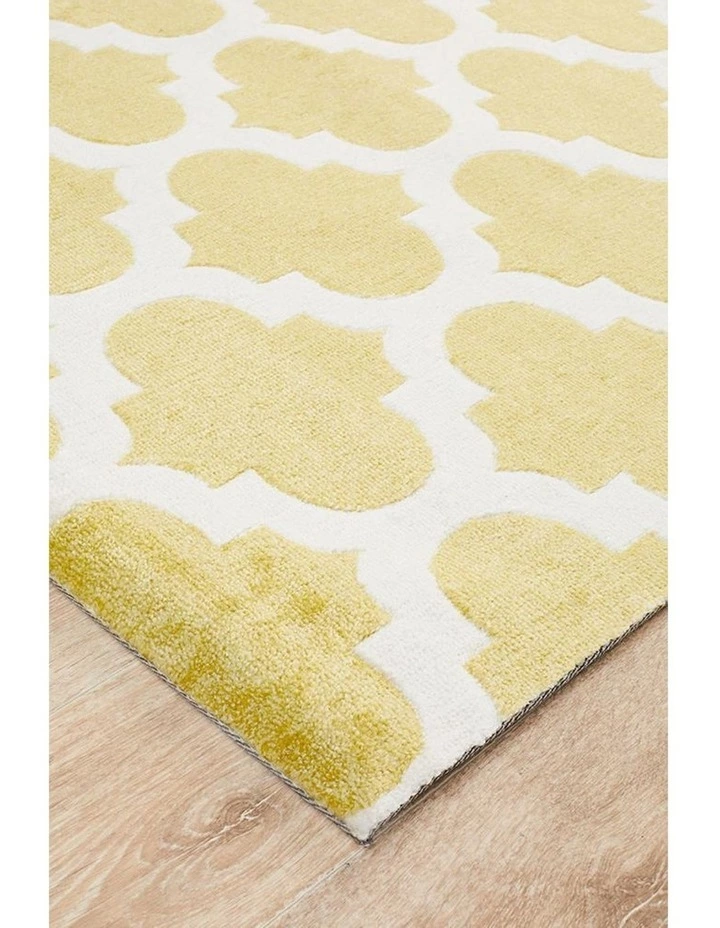 Rug Culture City Trellis Stylish Design Rug Green 2 Rug Culture City Trellis Stylish Design Rug Green - Image 2