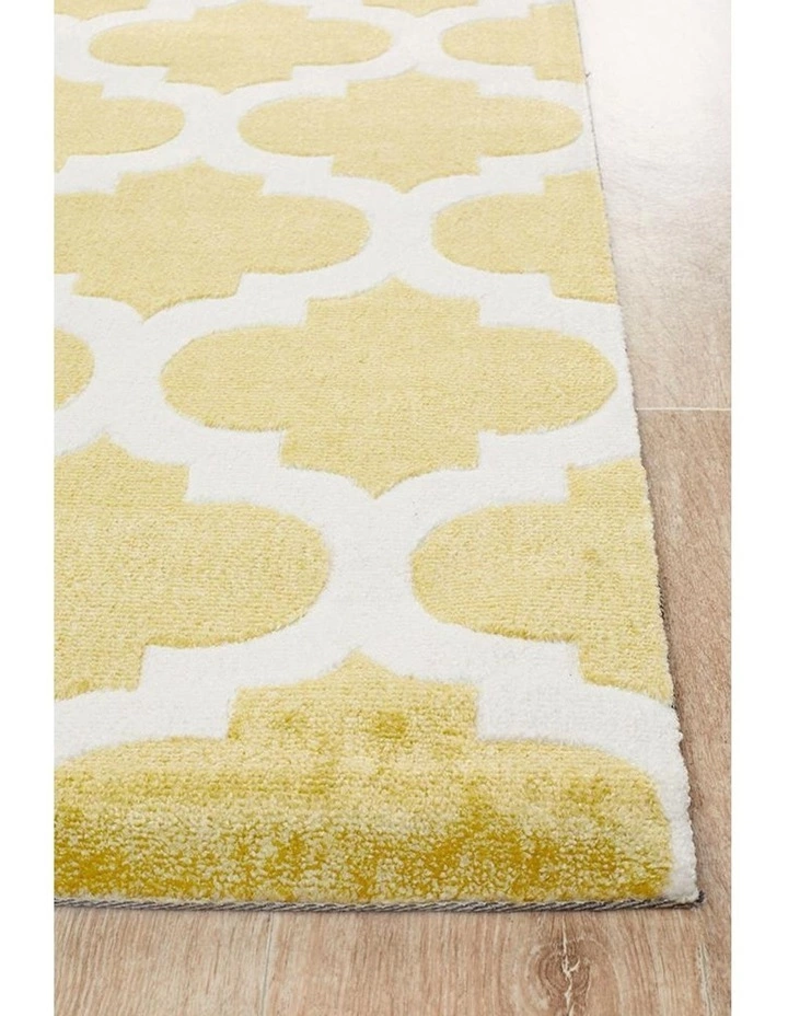 Rug Culture City Trellis Stylish Design Rug Green 3 Rug Culture City Trellis Stylish Design Rug Green - Image 3