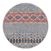 Rug Culture Oasis Sabrina Multi Tribal Round Rug