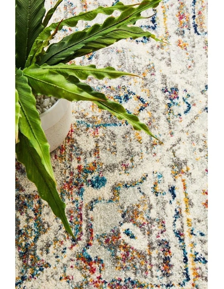 Rug Culture Century 911 Silver Round Rug 5 Rug Culture Century 911 Silver Round Rug - Image 5