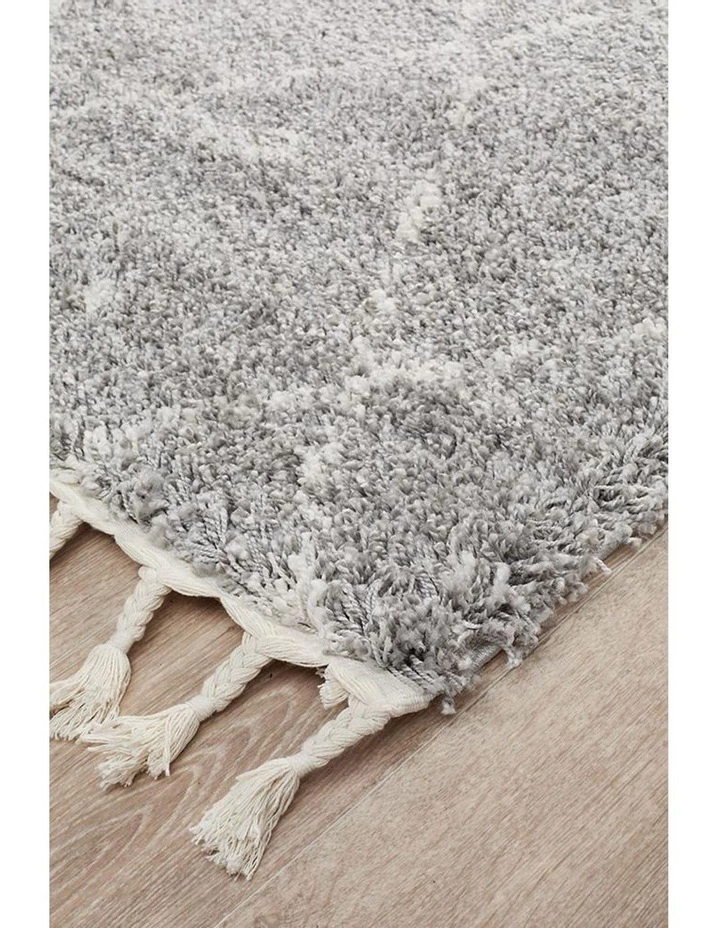 Rug Culture Saffron 44 Silver Runner Rug 2 Rug Culture Saffron 44 Silver Runner Rug - Image 2