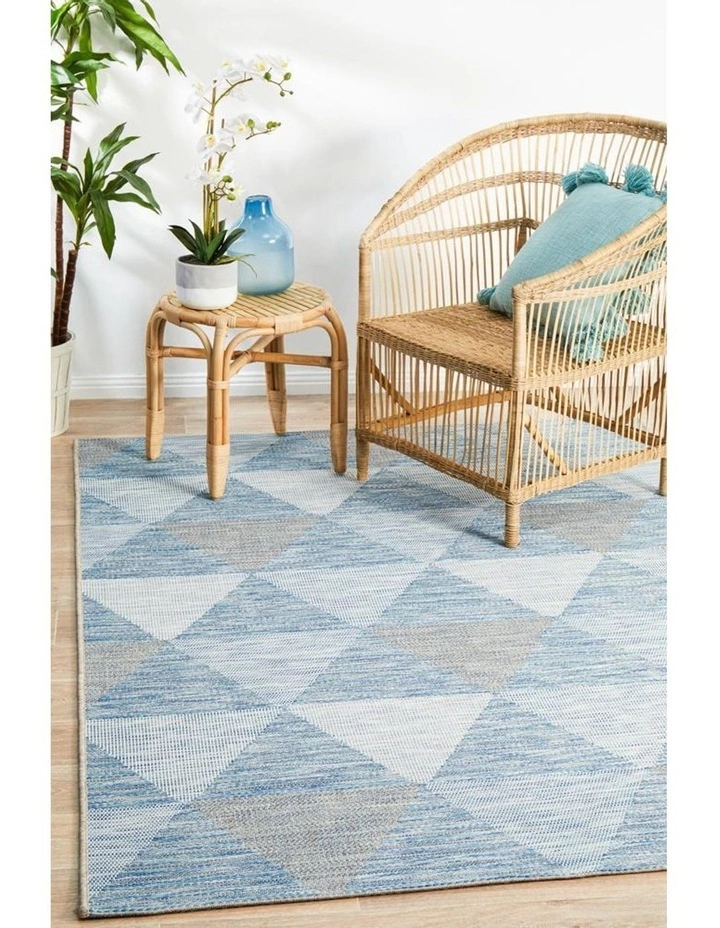Rug Culture Terrace 5503 Blue 2 Rug Culture Terrace 5503 Blue - Image 2