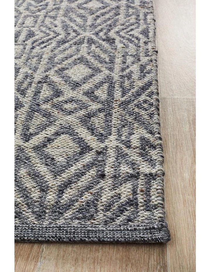 Rug Culture Relic Sammy Graphite Cobolt Rug 4 Rug Culture Relic Sammy Graphite Cobolt Rug - Image 4